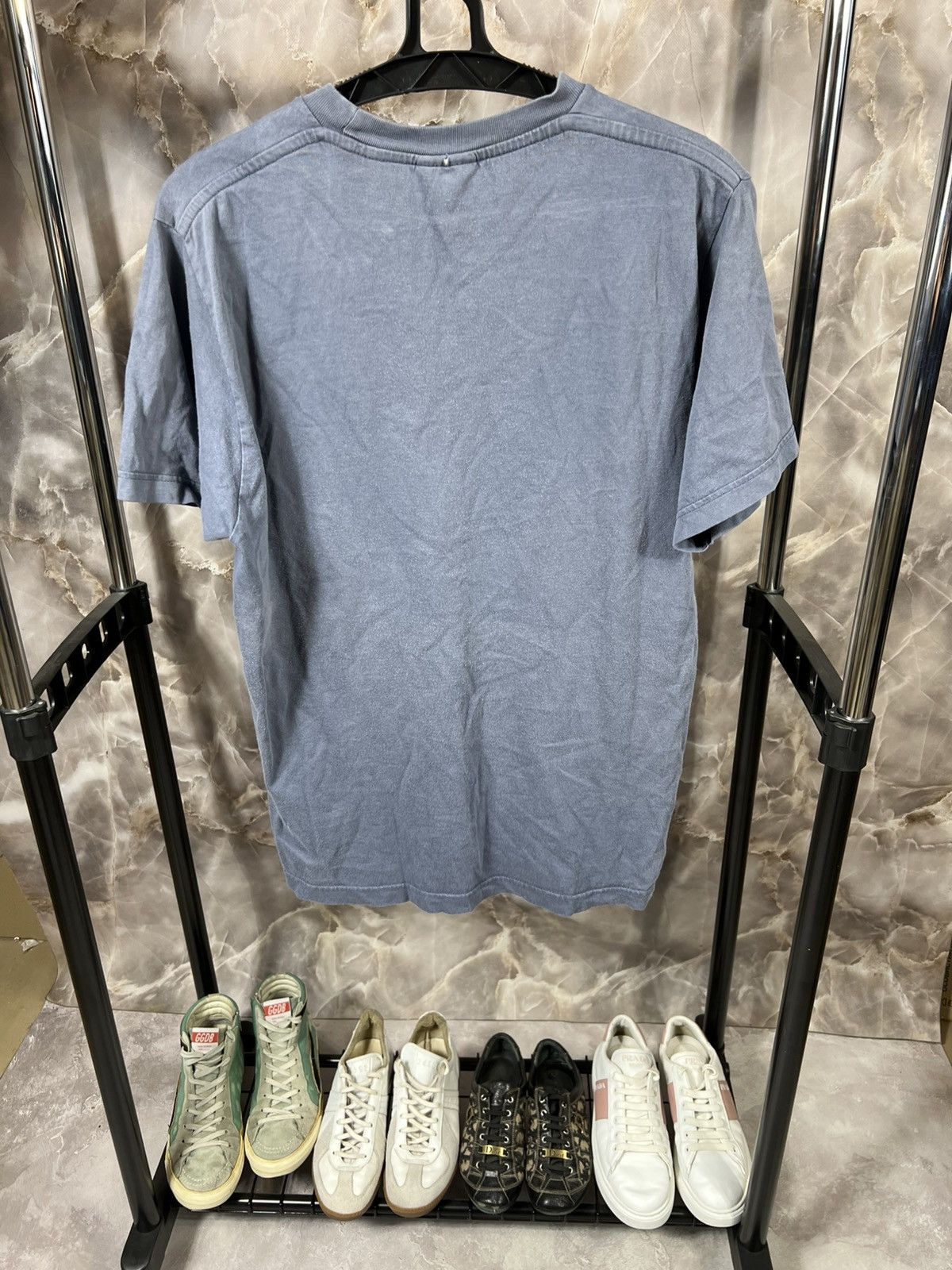 Vintage Vintage 90s Nike Distressed Tee Size US S / EU 44-46 / 1 - 7 Thumbnail