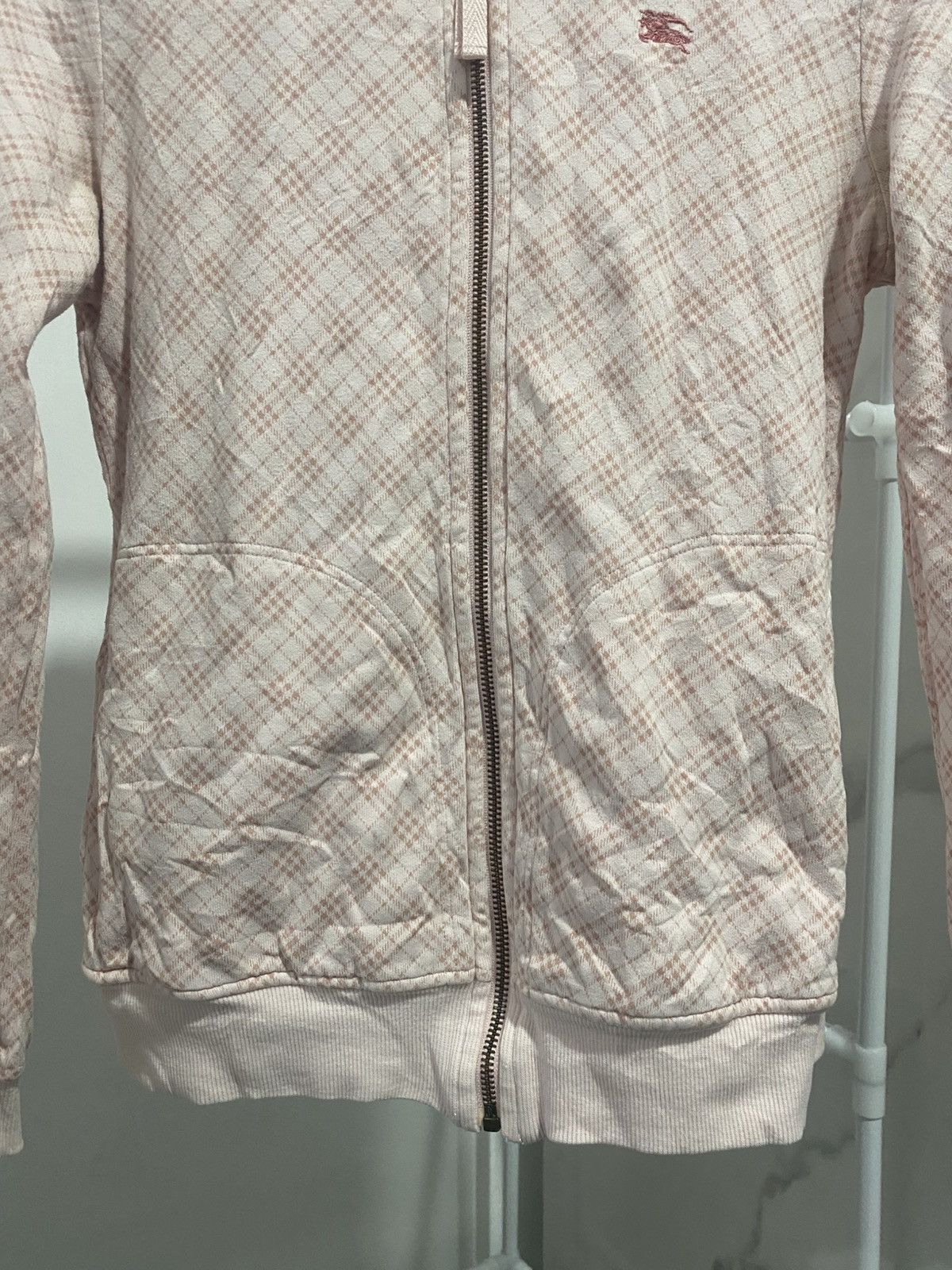 Burberry Burberrys Blue Label Reversible Hoodie Pink Pine Size US S / EU 44-46 / 1 - 3 Thumbnail