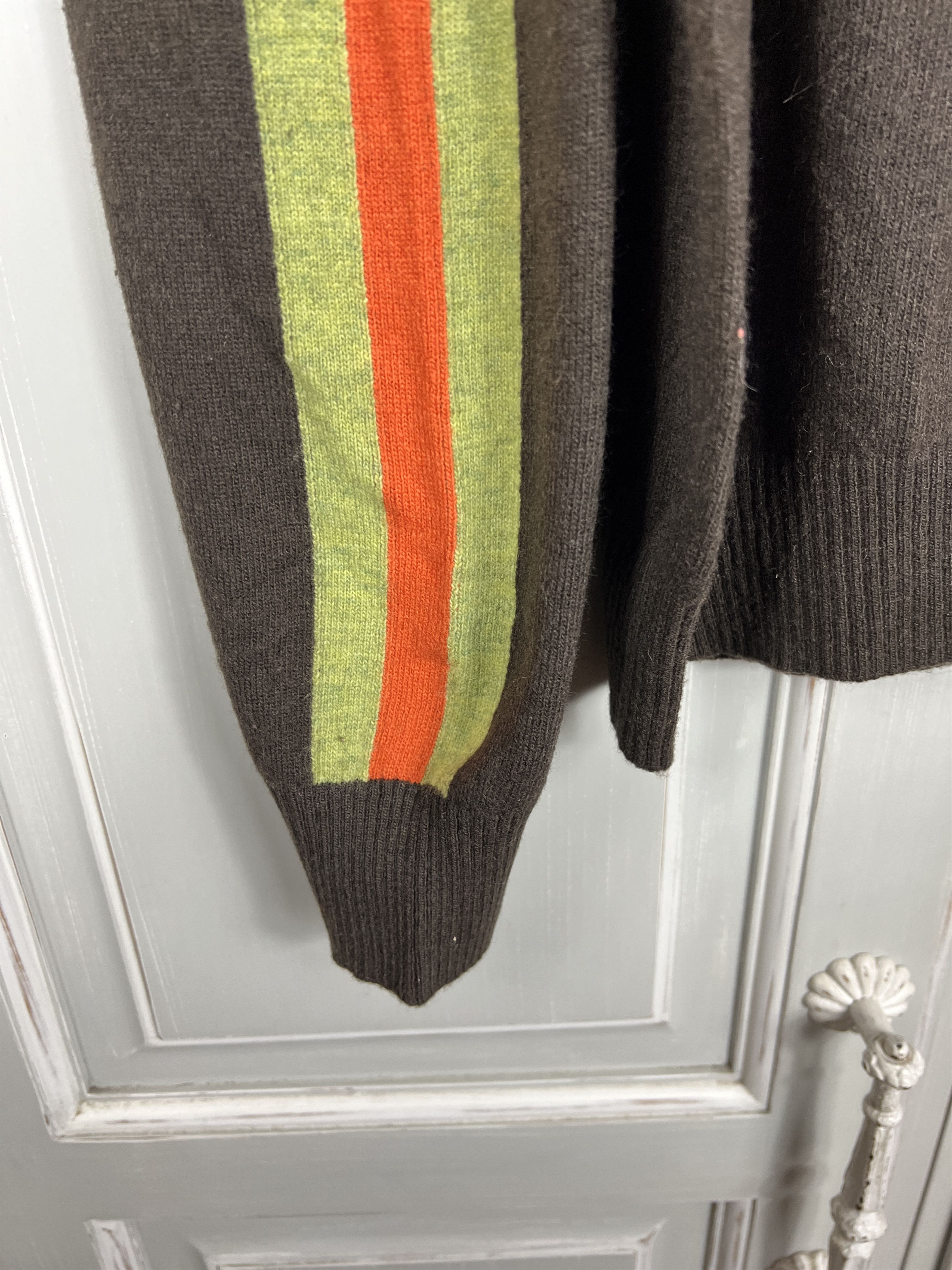 Burberry × Vintage VINTAGE THOMAS BURBERRY WOOL SWEATER Size US XL / EU 56 / 4 - 5 Thumbnail
