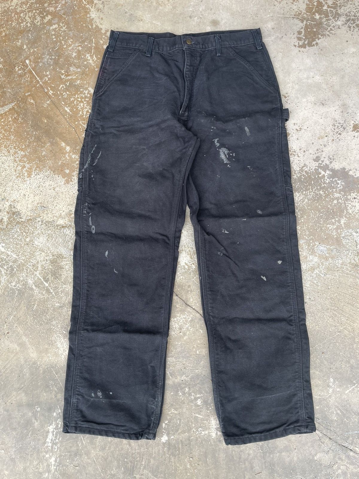 Carhartt carhartt carpenter pant blanket lining duck canvas size 34 Size US 34 / EU 50 - 5 Thumbnail