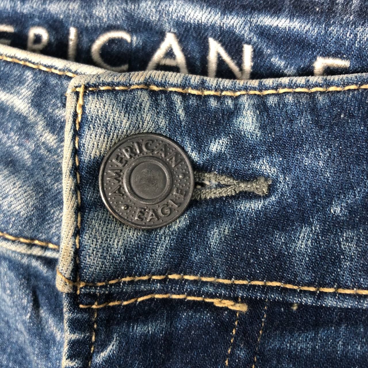 American Eagle Outfitters Vintage American Eagle super skinny Distressed Jean pant Size US 30 / EU 46 - 7 Thumbnail
