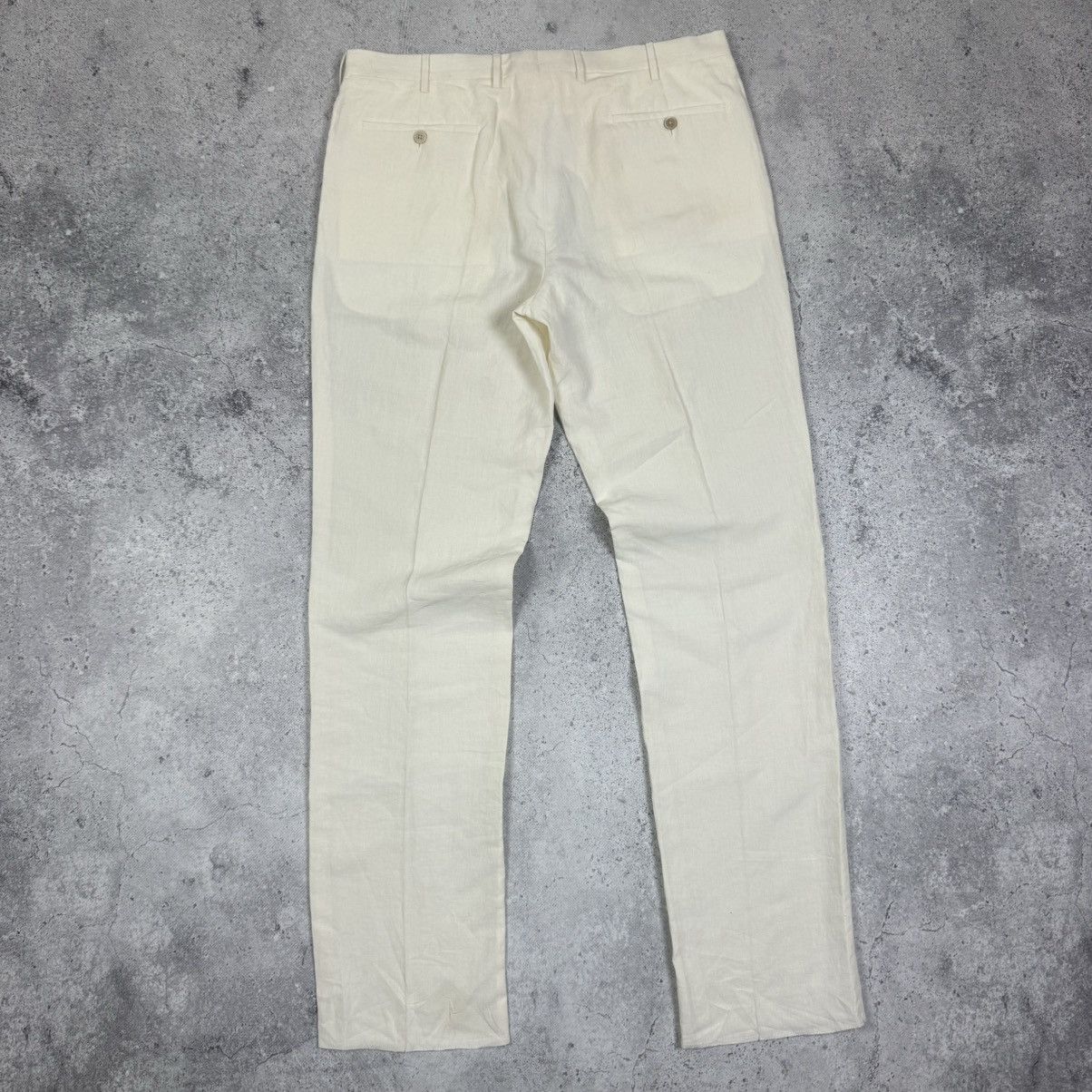 Prada Prada Straight Leg 100% Linen Old Money Trousers Pants Size US 36 / EU 52 - 7 Thumbnail