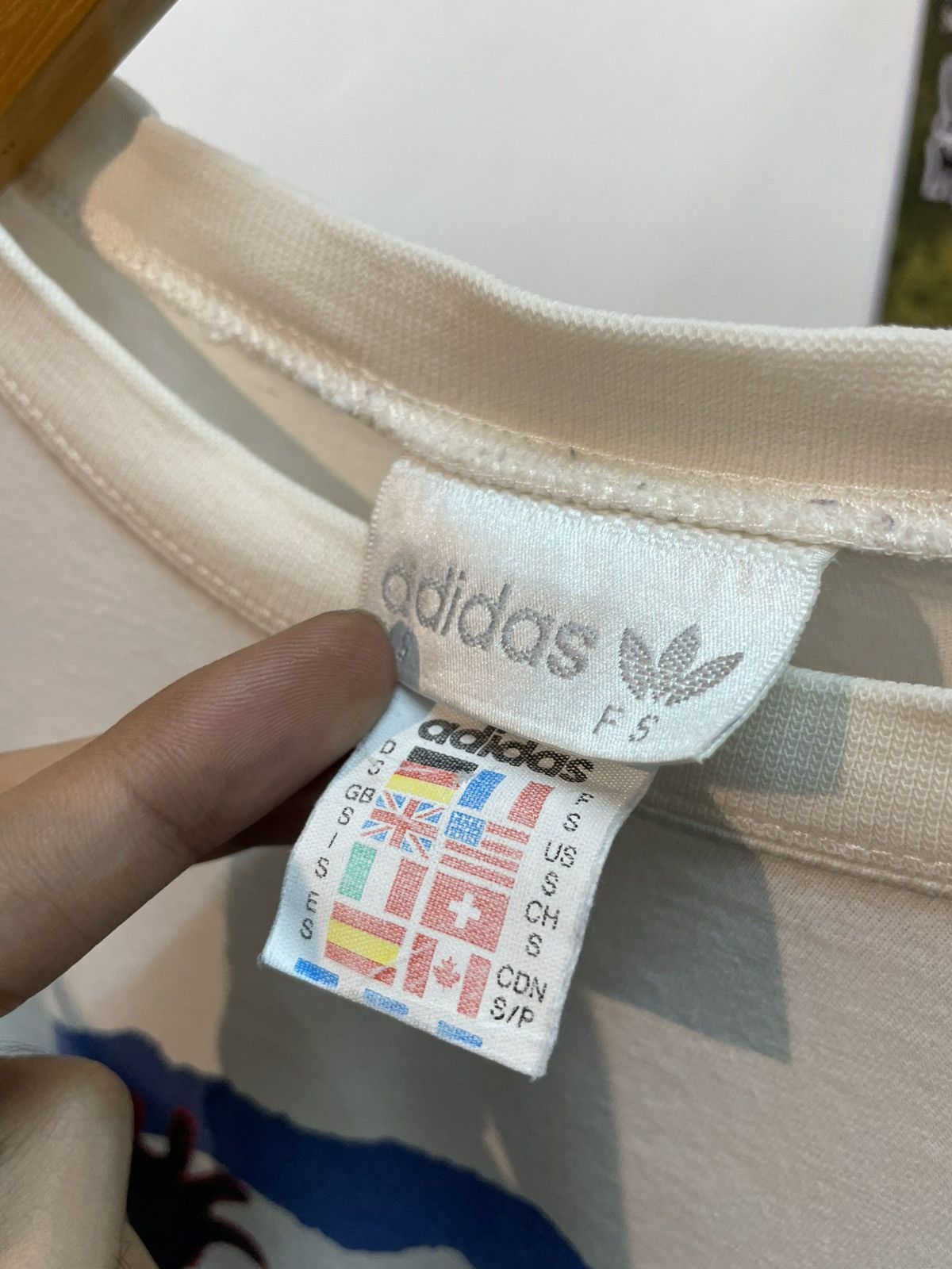 Adidas Very rare Adidas Off beat 90's Size US L / EU 52-54 / 3 - 4 Thumbnail