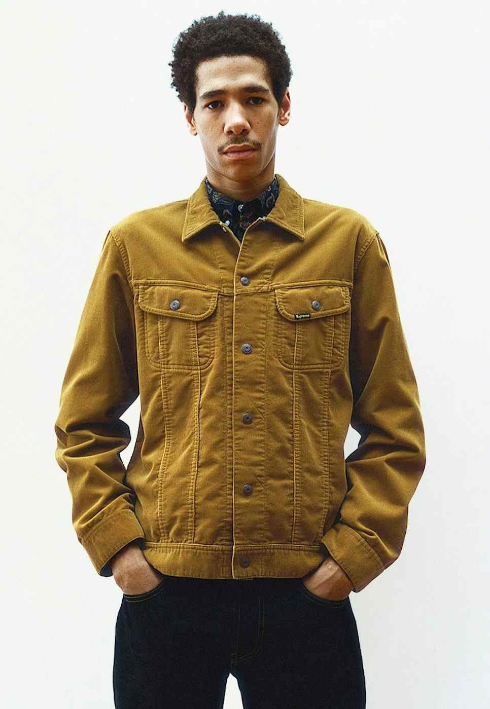 Supreme Supreme (FW13) Corduroy Snap Front Jacket | Grailed