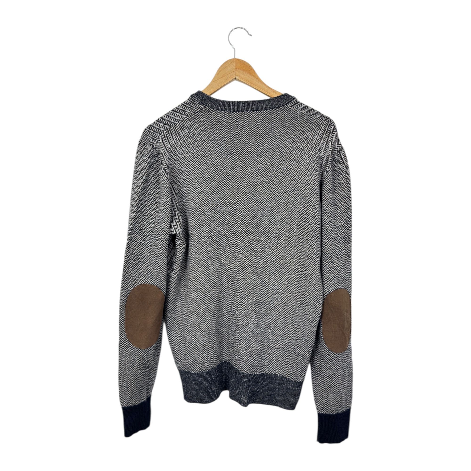 Hackett Hackett London V-Neck Merino Wool Pullover Size US XL / EU 56 / 4 - 2 Thumbnail