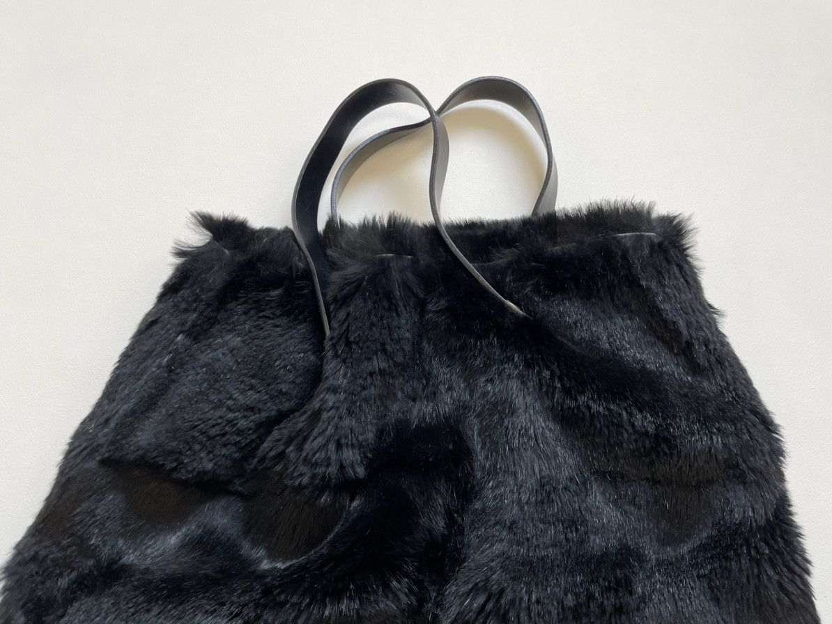 Prada A/W 2000 Black Sheep Fur Hand Bag Size ONE SIZE - 17 Thumbnail