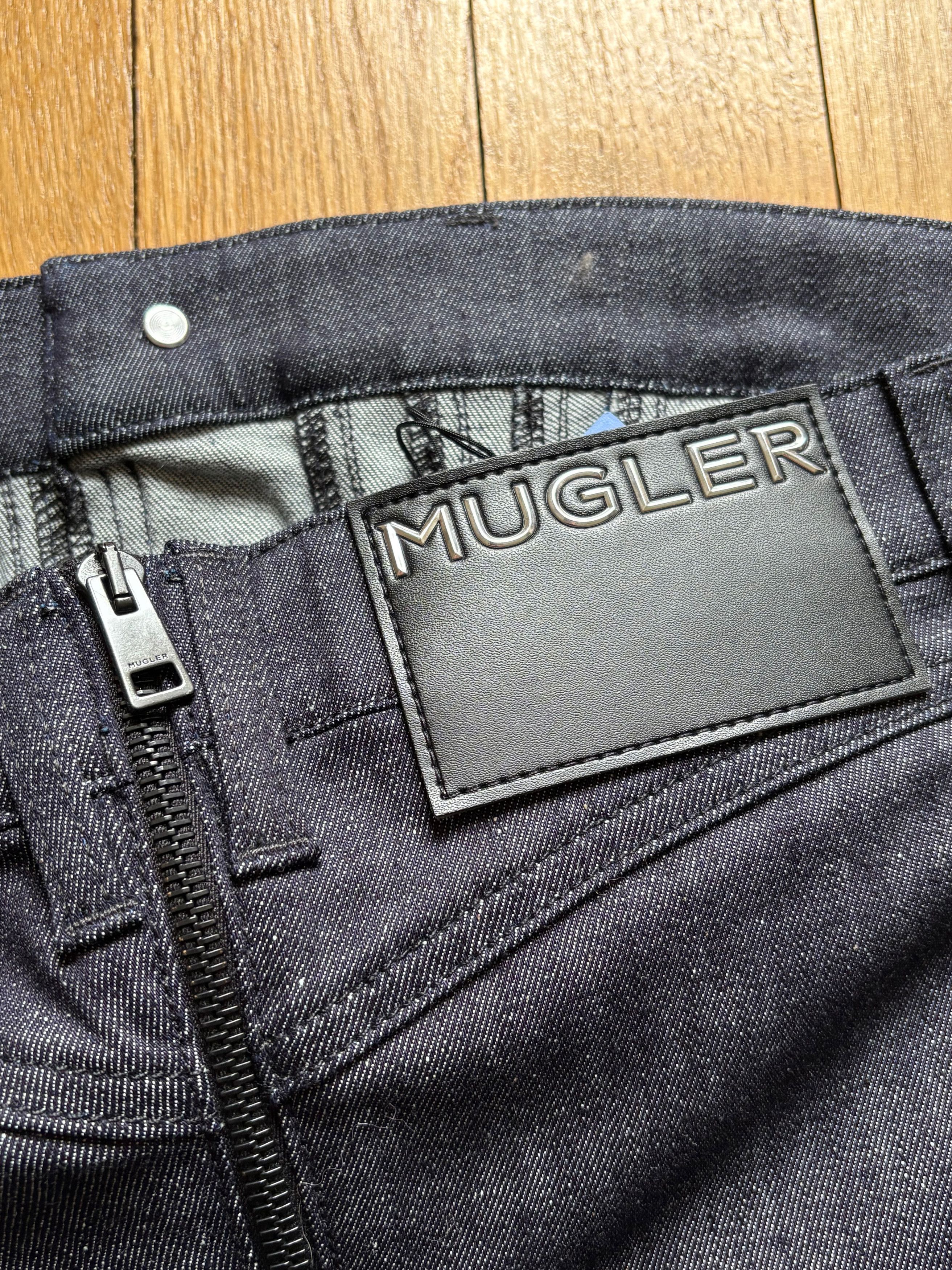Mugler Mugler Spiral Bustier mini denim dress Size M / US 6-8 / IT 42-44 - 3 Thumbnail