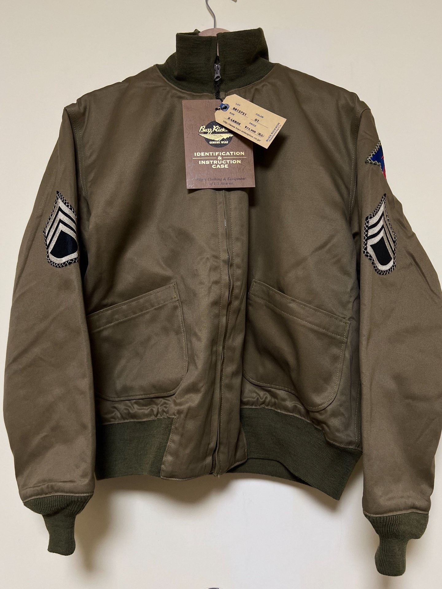 Buzz Rickson's Buzz Rickson's Military Wool Jacket Japan Size US XL / EU 56 / 4 - 1 Thumbnail