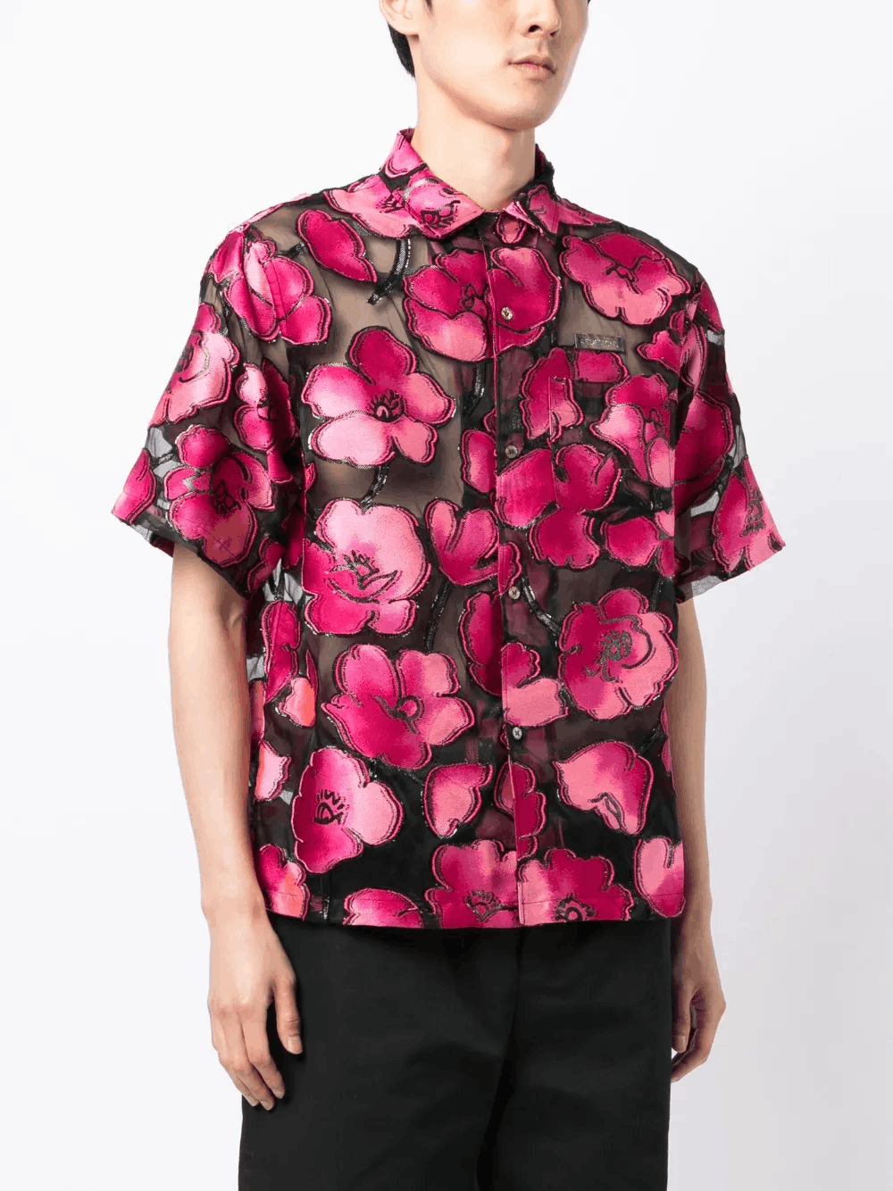 Other Floral Print Short Sleeve Shirt Size US XL / EU 56 / 4 - 1 Thumbnail