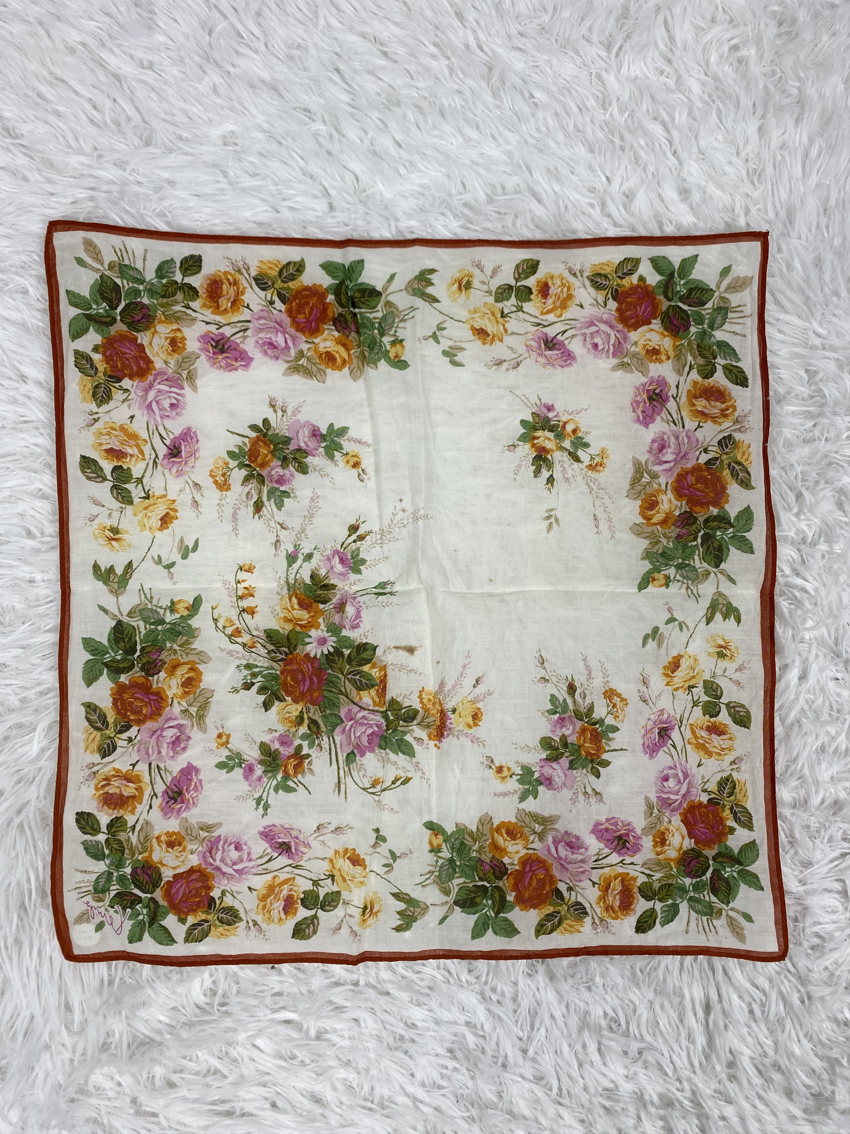 Kenzo × Vintage Vintage Kenzo Handkerchief Neckerchief PH0645 Size ONE SIZE - 4 Thumbnail