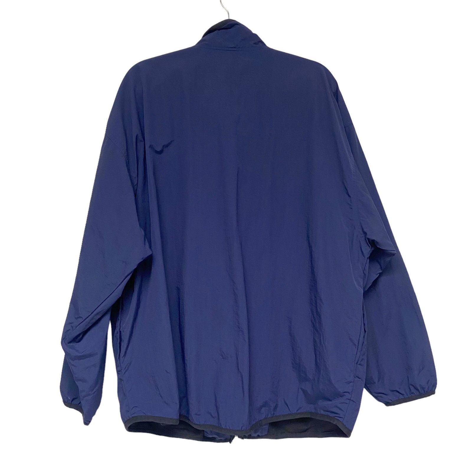 Reebok Vintage Reebok Mens Size XL Blue Zip Windbreaker Jacket Size US XL / EU 56 / 4 - 5 Thumbnail