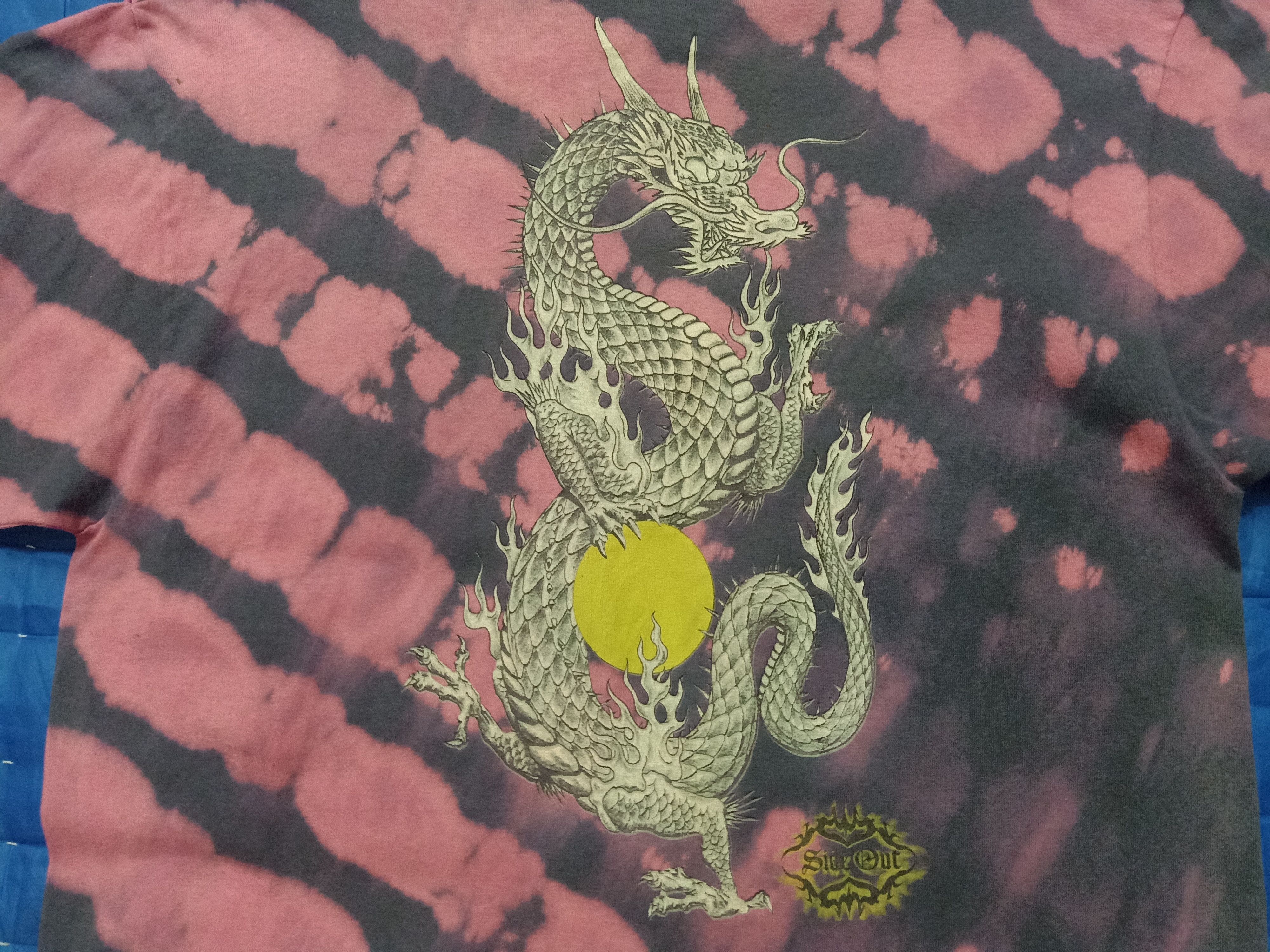 Sideout × Tultex × Vintage Rare Sideout Dragon Logo tee tye die Size US L / EU 52-54 / 3 - 2 Thumbnail