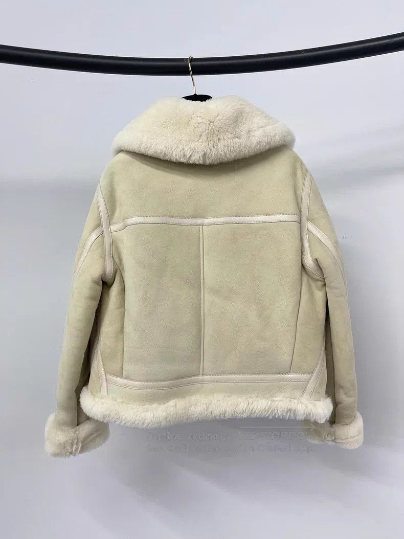 Loro Piana Loro Piana Shearling and leather jacket Size S / US 4 / IT 40 - 2 Thumbnail