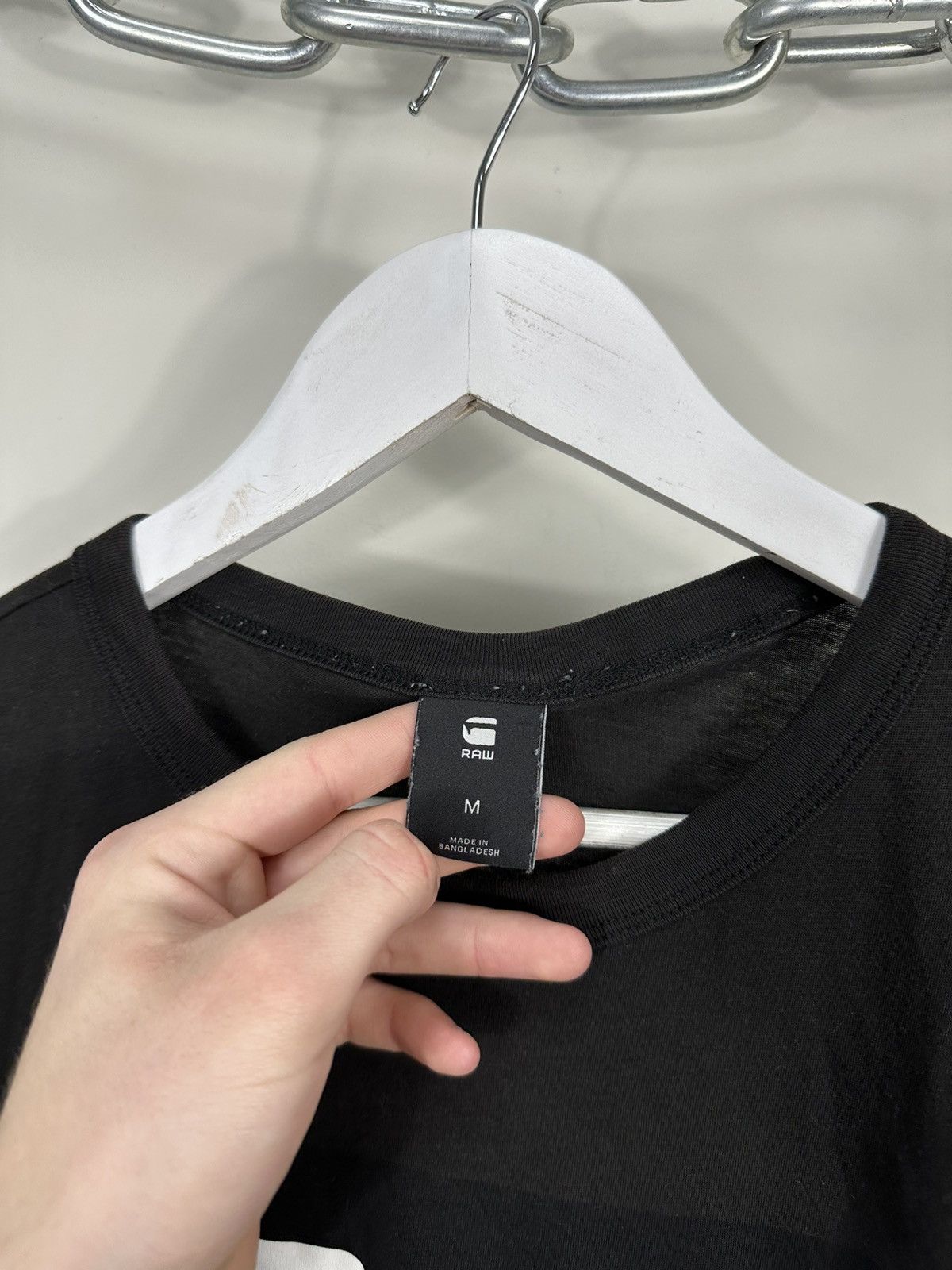 G-Star Vintage G-Star Raw Avant Garde Big Logo Black Opium Y2K Tee Size US M / EU 48-50 / 2 - 11 Thumbnail