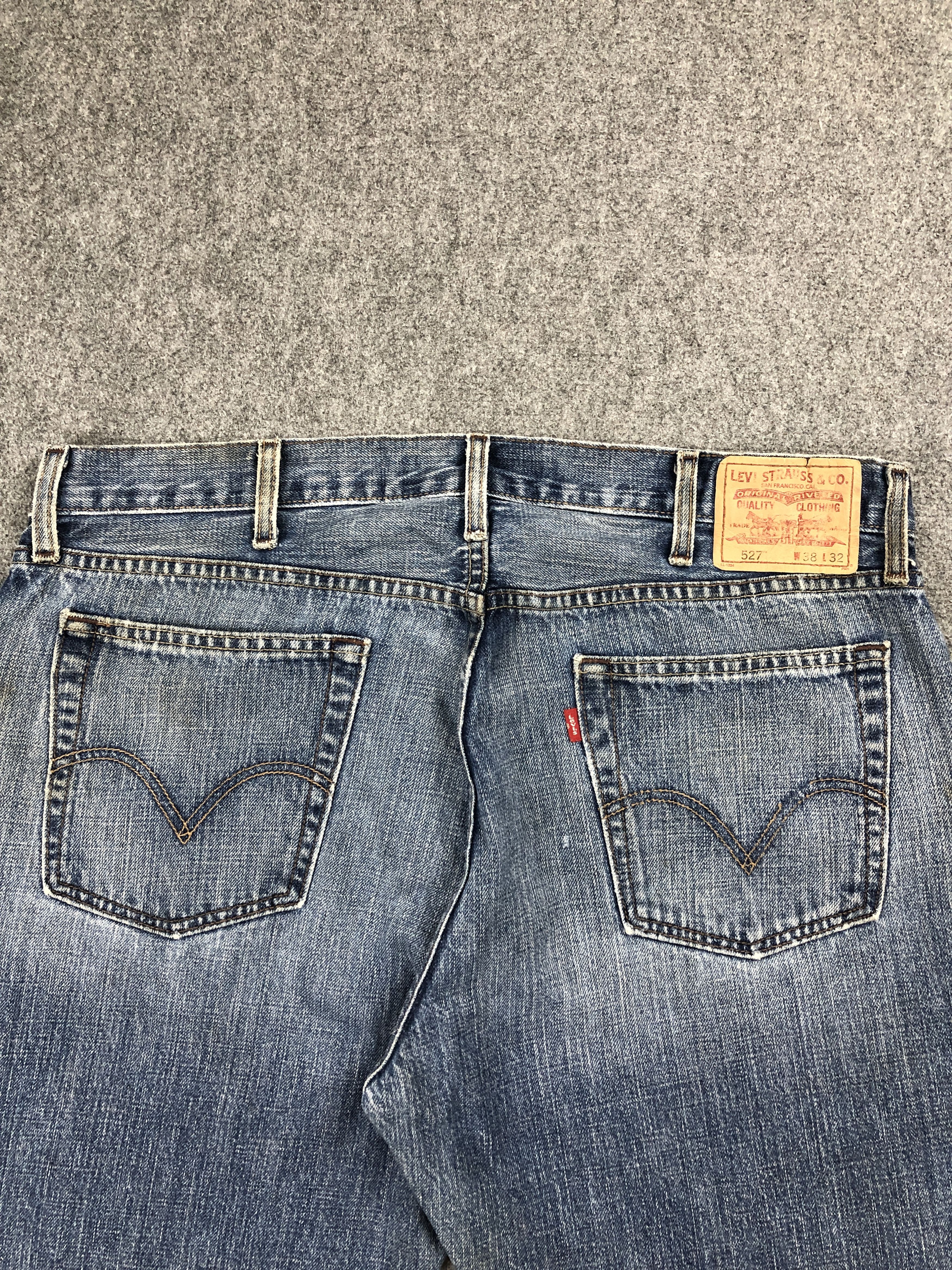 Levi's Vintage Levis 527 Flared Bootcut Jeans DP2289 Size US 38 / EU 54 - 14 Thumbnail
