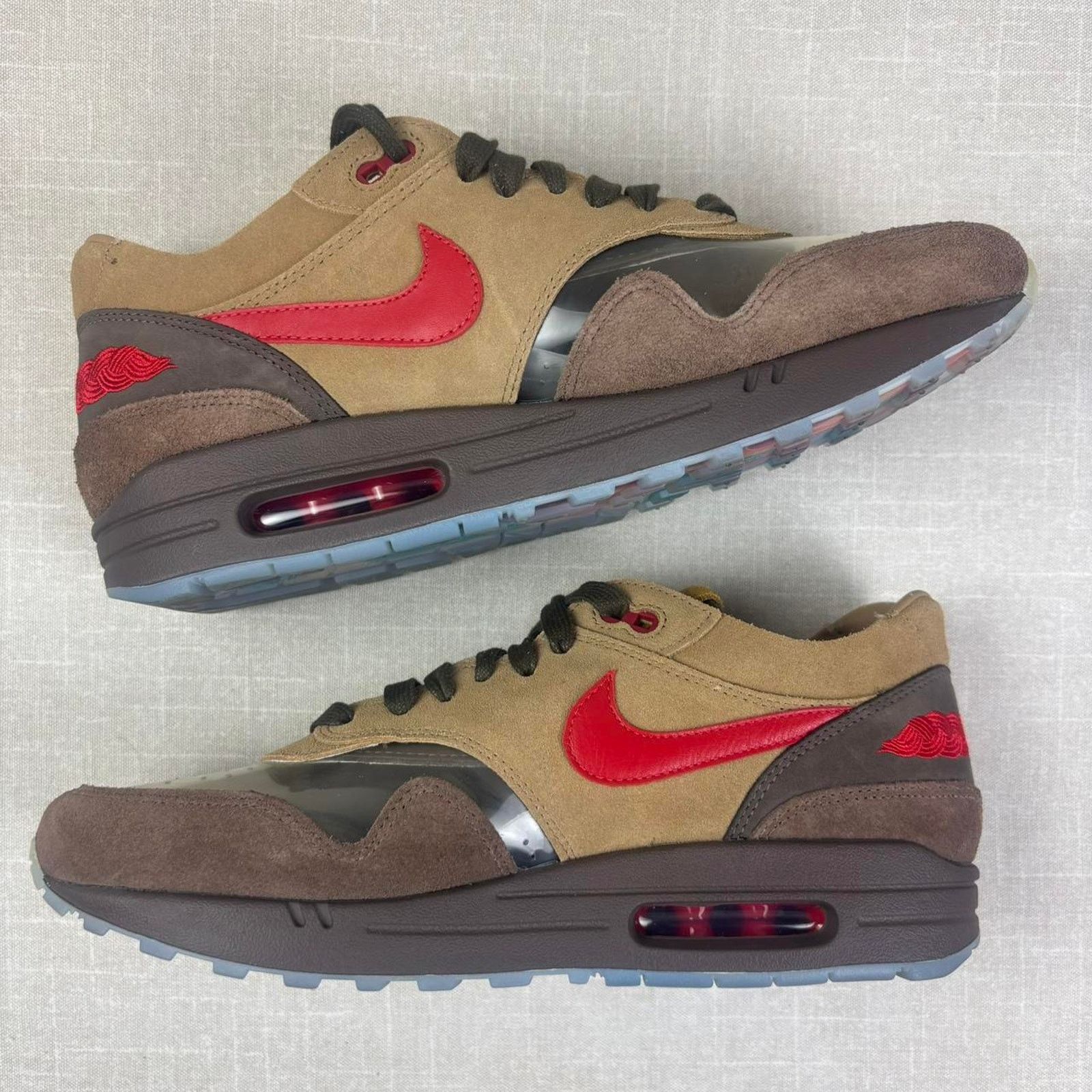 Nike 💋 2021 Nike Air Max 1 CLOT Kiss of Death CHA 10M Size US 10 / EU 43 - 4 Thumbnail