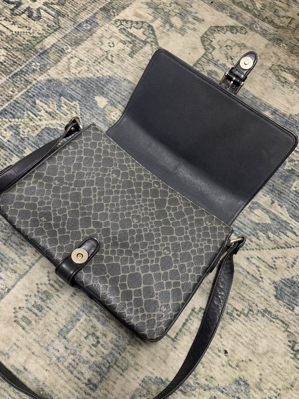 Nina Ricci × Vintage Nina Ricci Giraffe Monogram Shoulder Bag Size ONE SIZE - 13 Thumbnail