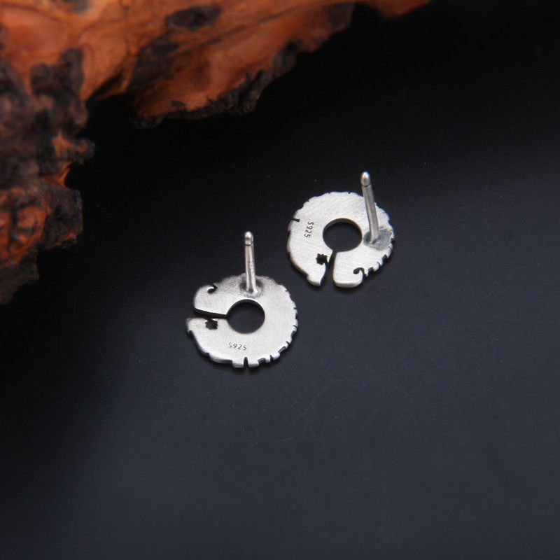 Jewelry Vibe Earrings One Pairs Chrome Jewelry Size ONE SIZE - 2 Thumbnail