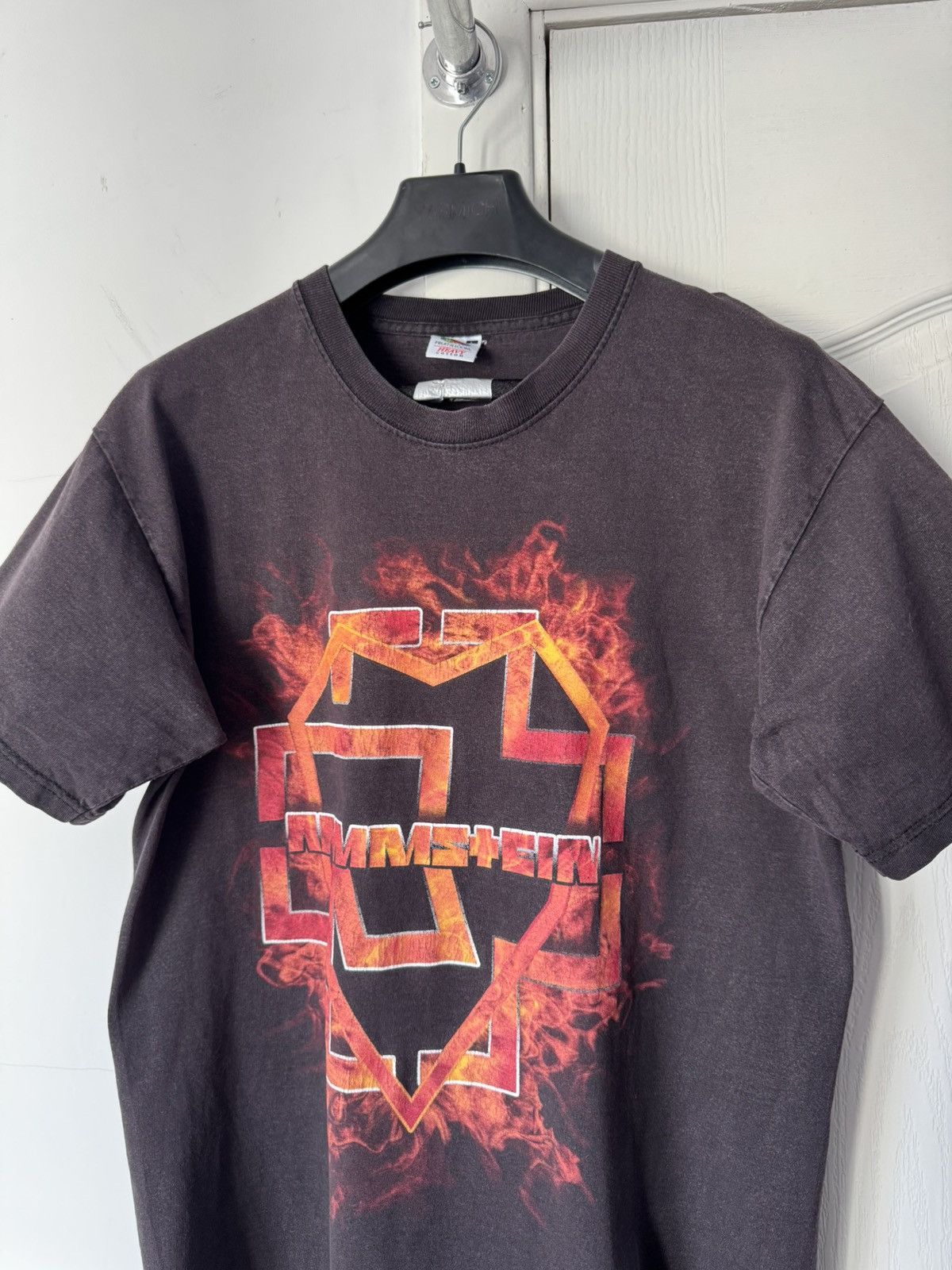 Band Tees Vintage 2000s Rammstein Graphic Band Tee Size US L / EU 52-54 / 3 - 5 Thumbnail