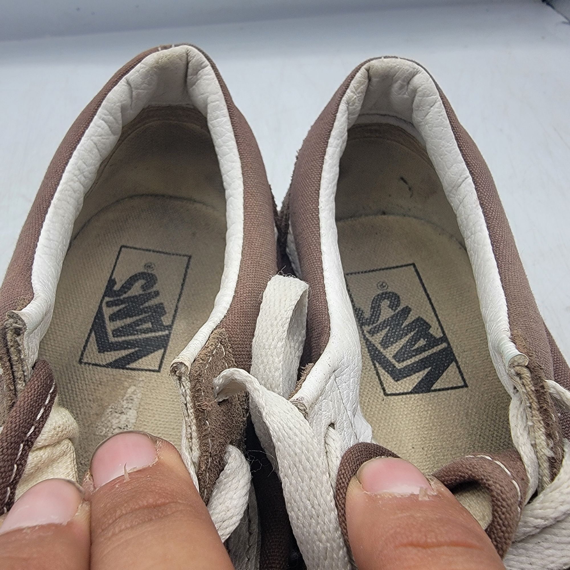 Vans Vans Old Skool Womens 9 Brown Sneaker Shoes Low Top Lace Up Size US 9 / IT 39 - 9 Thumbnail