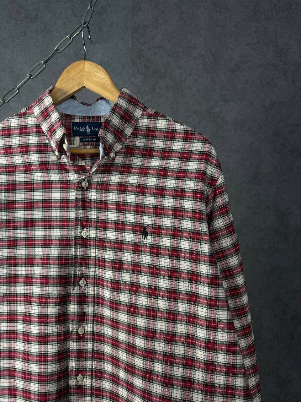 Polo Ralph Lauren Polo Ralph Lauren designer vintage logo checkered shirt Size US XL / EU 56 / 4 - 2 Thumbnail