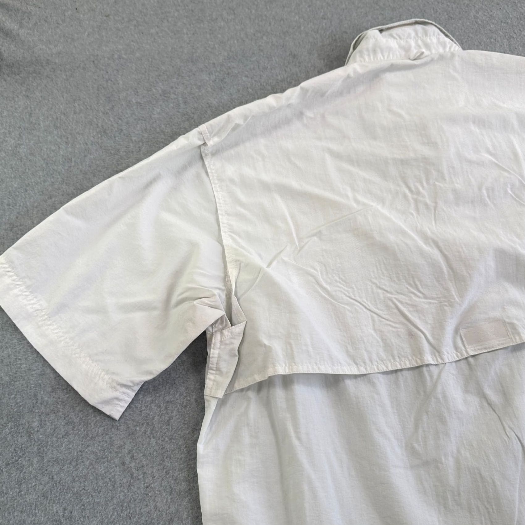 Vintage Bimini Bay Outfitters LTD Button-Up Shirt White XXL Short Sleeve Men Regular Pockets Casual Classics Size US XXL / EU 58 / 5 - 5 Thumbnail