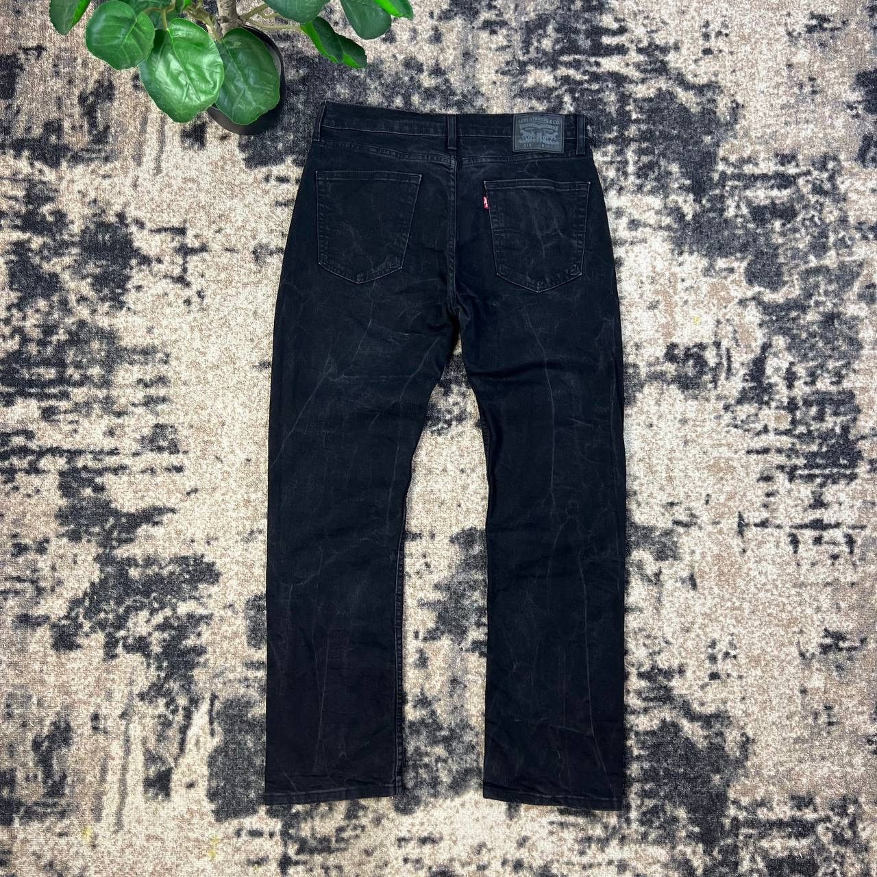 Levi's 514 Levis Vintage Y2K Black Washed Denim Jeans Size US 34 / EU 50 - 1 Thumbnail