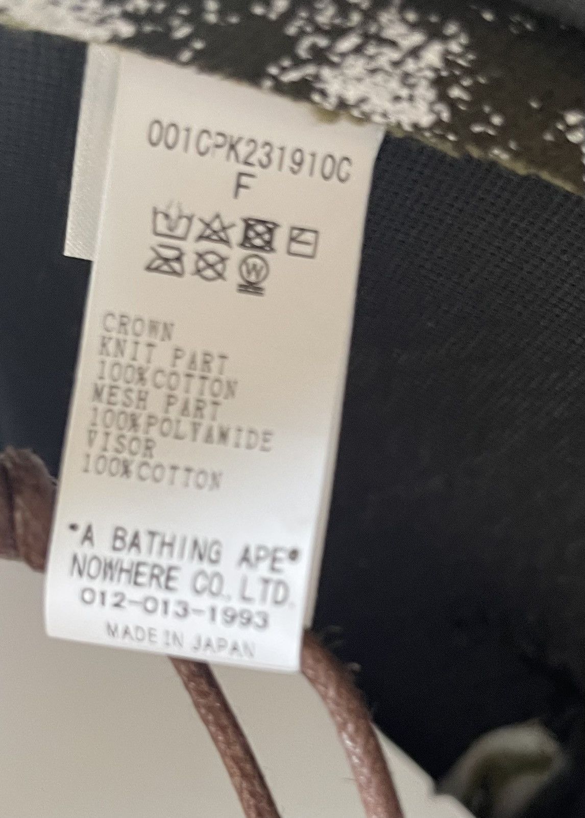 Bape BAPE x Joshua Vides Green Mesh Cap Size ONE SIZE - 9 Thumbnail