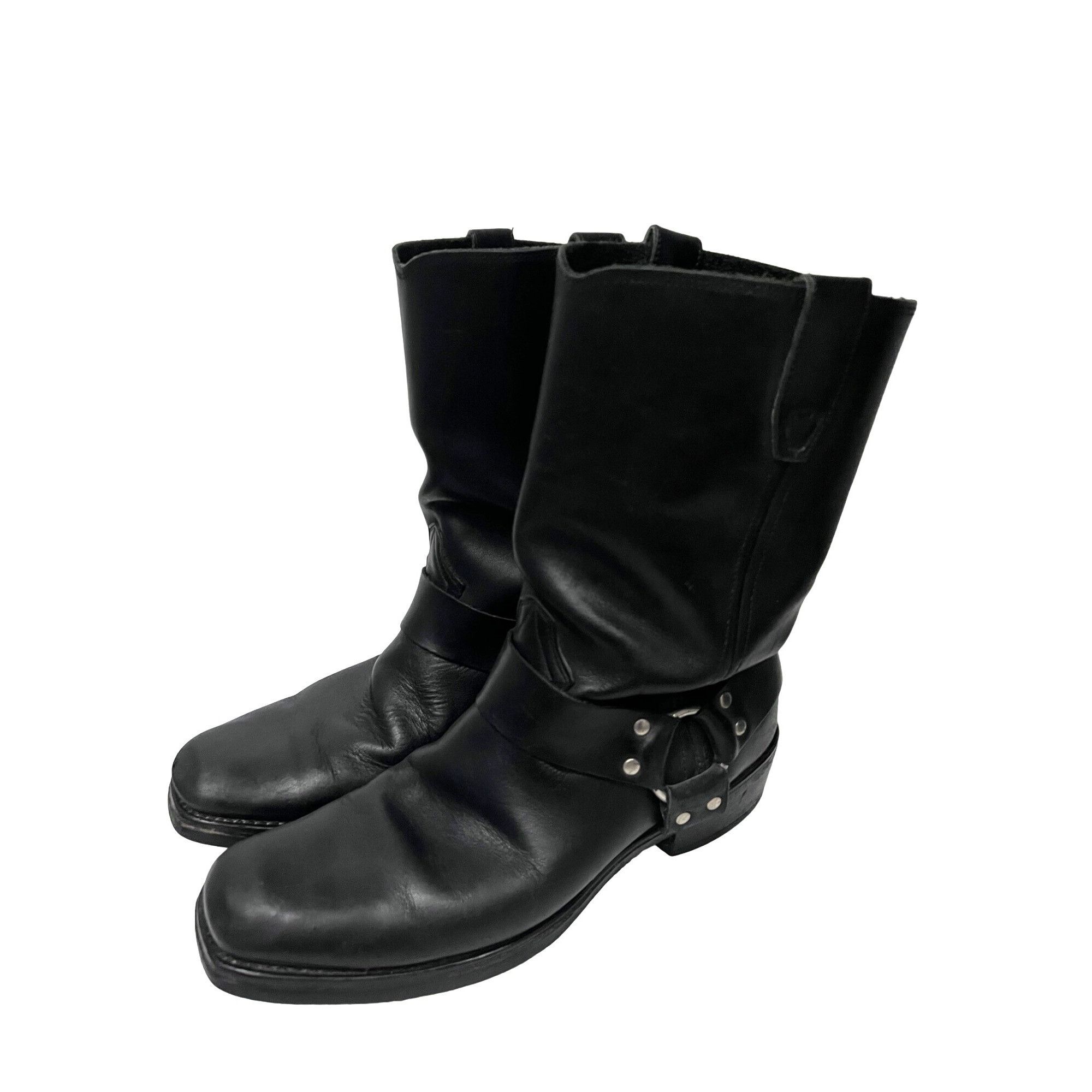 Dingo Men's Chopper Harness Boot - Black, 9 D US, Motorcycle & Western Style