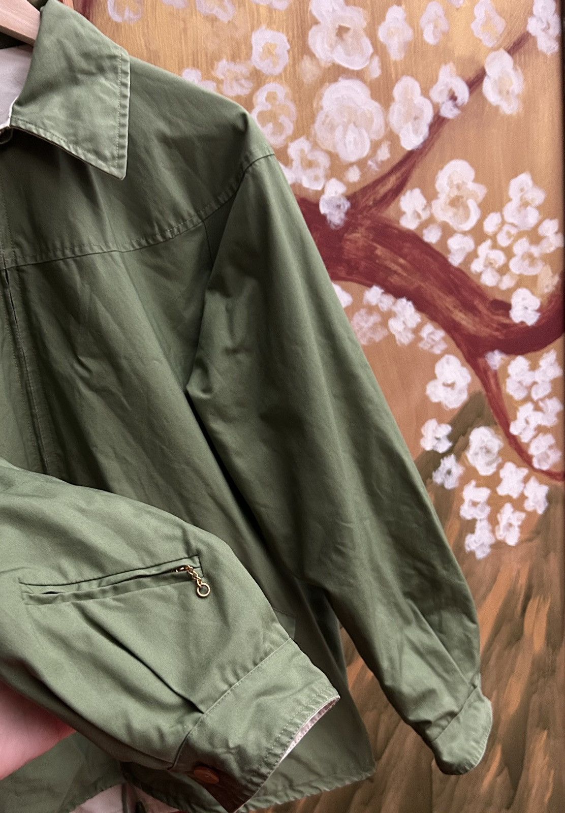 Vintage Vintage 60s Reversible Green/Ecru Golfing Jacket by Mendac Size US M / EU 48-50 / 2 - 5 Thumbnail