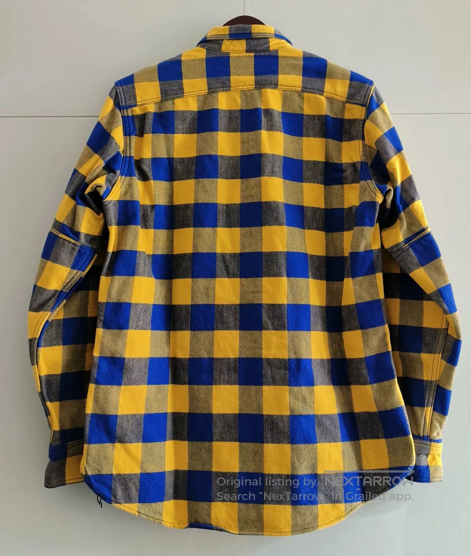 Freewheelers Vintage Flannel Work Shirt in Plaid Design. Size US M / EU 48-50 / 2 - 2 Thumbnail