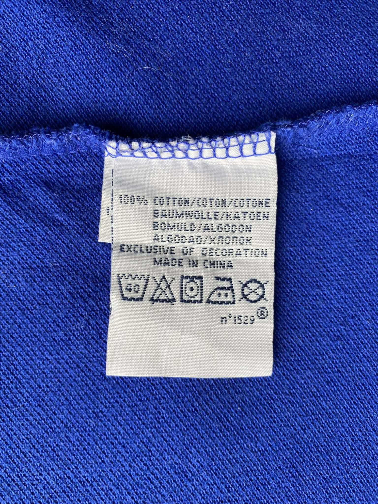 Polo Ralph Lauren Vintage Polo Ralph Lauren Blue Rugby Shirt Number 3 Size US XL / EU 56 / 4 - 8 Thumbnail