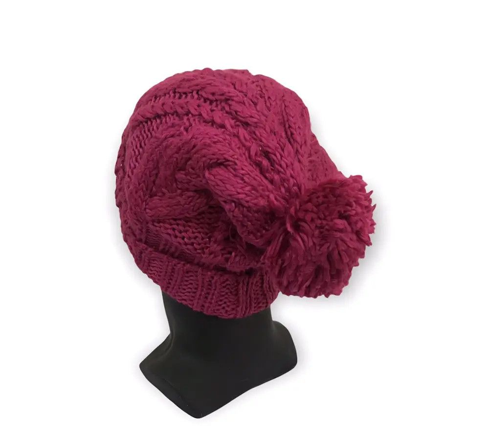 Japanese Brand × Kapital × Vintage Japanese Brand Milsa Knit Design Beanie Hat Size ONE SIZE - 3 Thumbnail