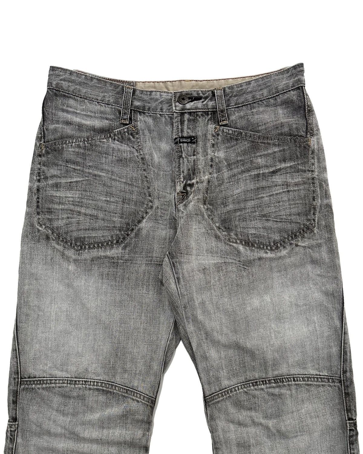 Marithe + Francois Girbaud × Vintage Marithe Francois Girbaud Biker Denim Jeans Size US 31 - 2 Thumbnail