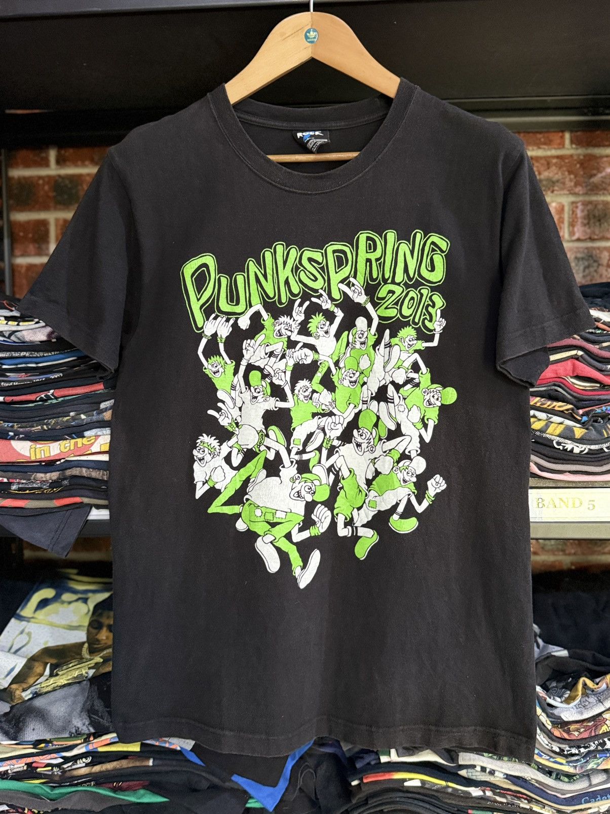 Band Tees × Vintage Vintage Simple Plan Weezer Punk Spring Tour Japan Faded Tee Size US M / EU 48-50 / 2 - 2 Thumbnail
