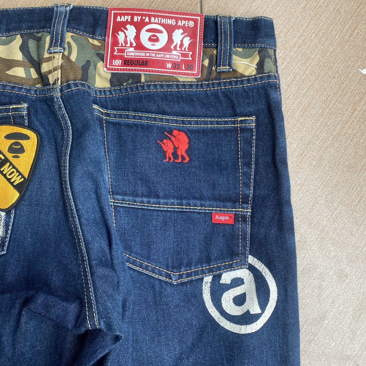 Aape AAPE DENIM Size US 33 - 9 Thumbnail
