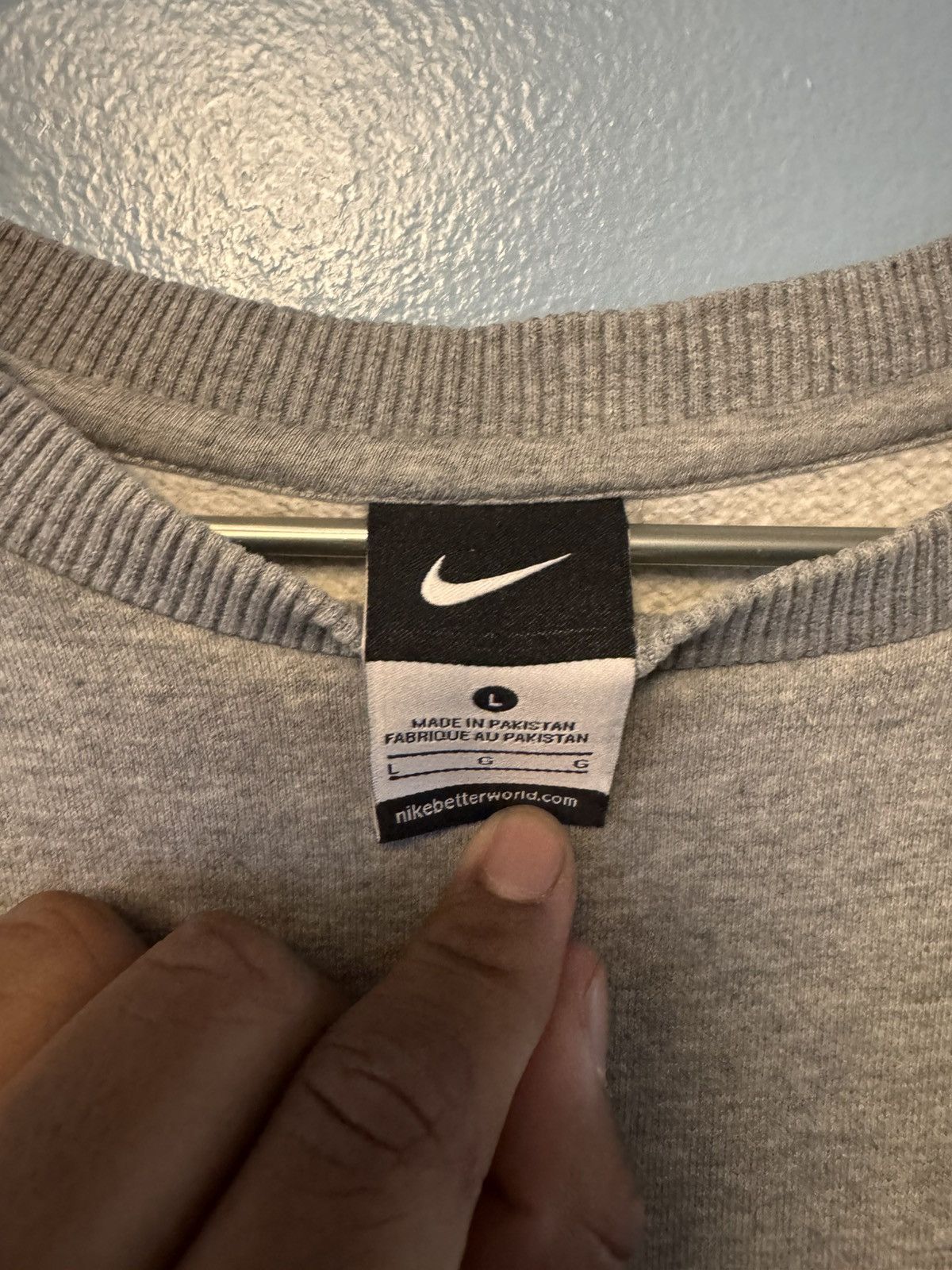 Nike Nike Mini Swoosh Crewneck Size US L / EU 52-54 / 3 - 4 Thumbnail