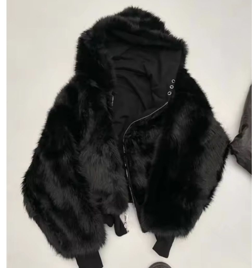 Other Winter Fur Lined Hoodie High Street Urban Fashion Size XL / US 12-14 / IT 48-50 - 1 Thumbnail
