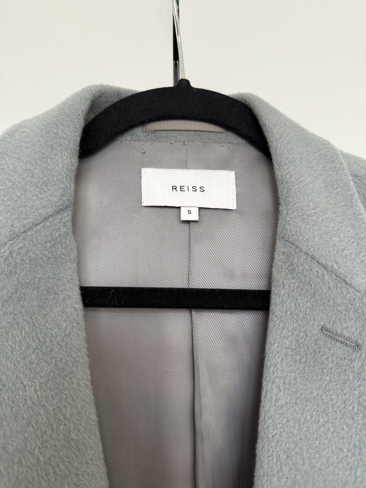 Reiss Slate Blue Trenchcoat