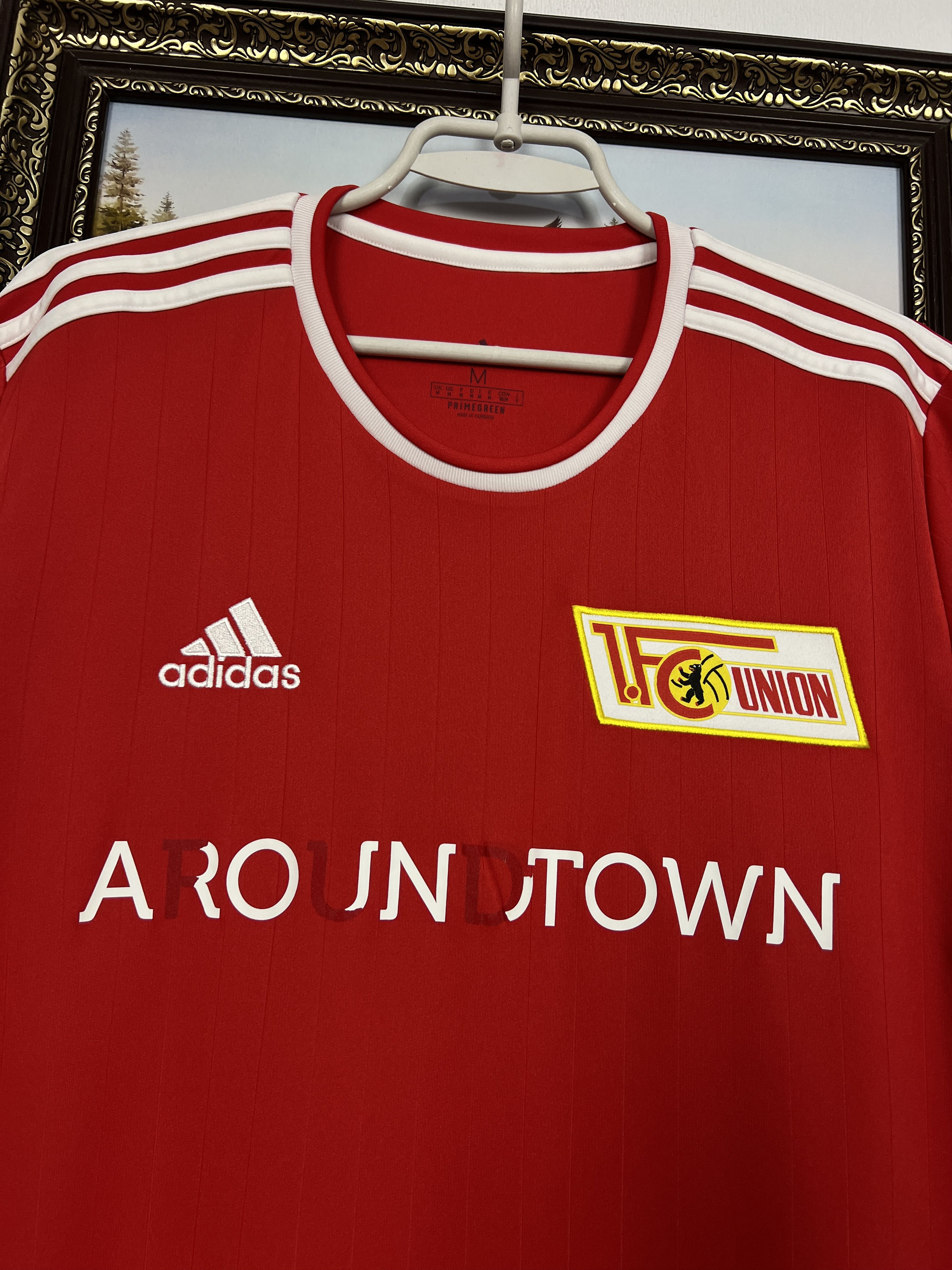 Adidas 1. FC Union Berlin Home football shirt Soccer Jersey Trikot Size US M / EU 48-50 / 2 - 3 Thumbnail