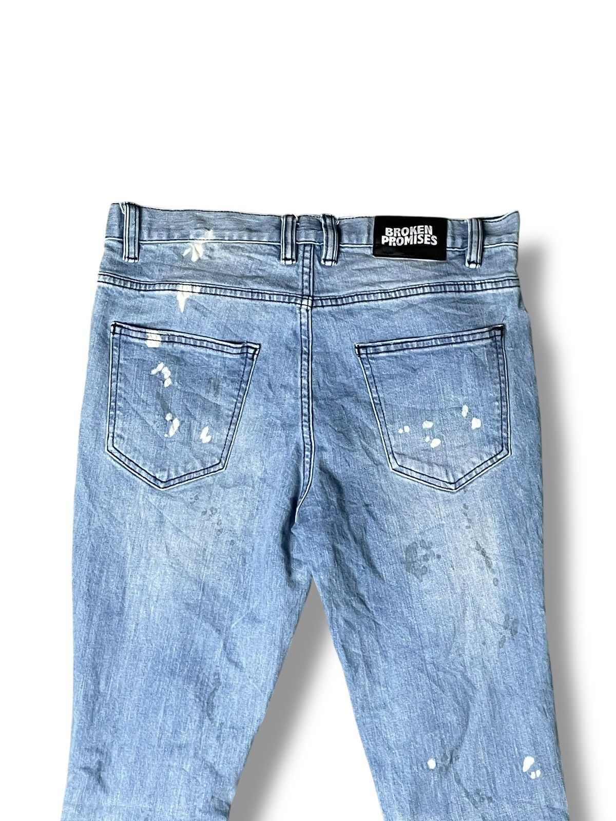 Broken Promises Co. Broken Promises Fashion Jeans (53) Size US 30 / EU 46 - 12 Thumbnail