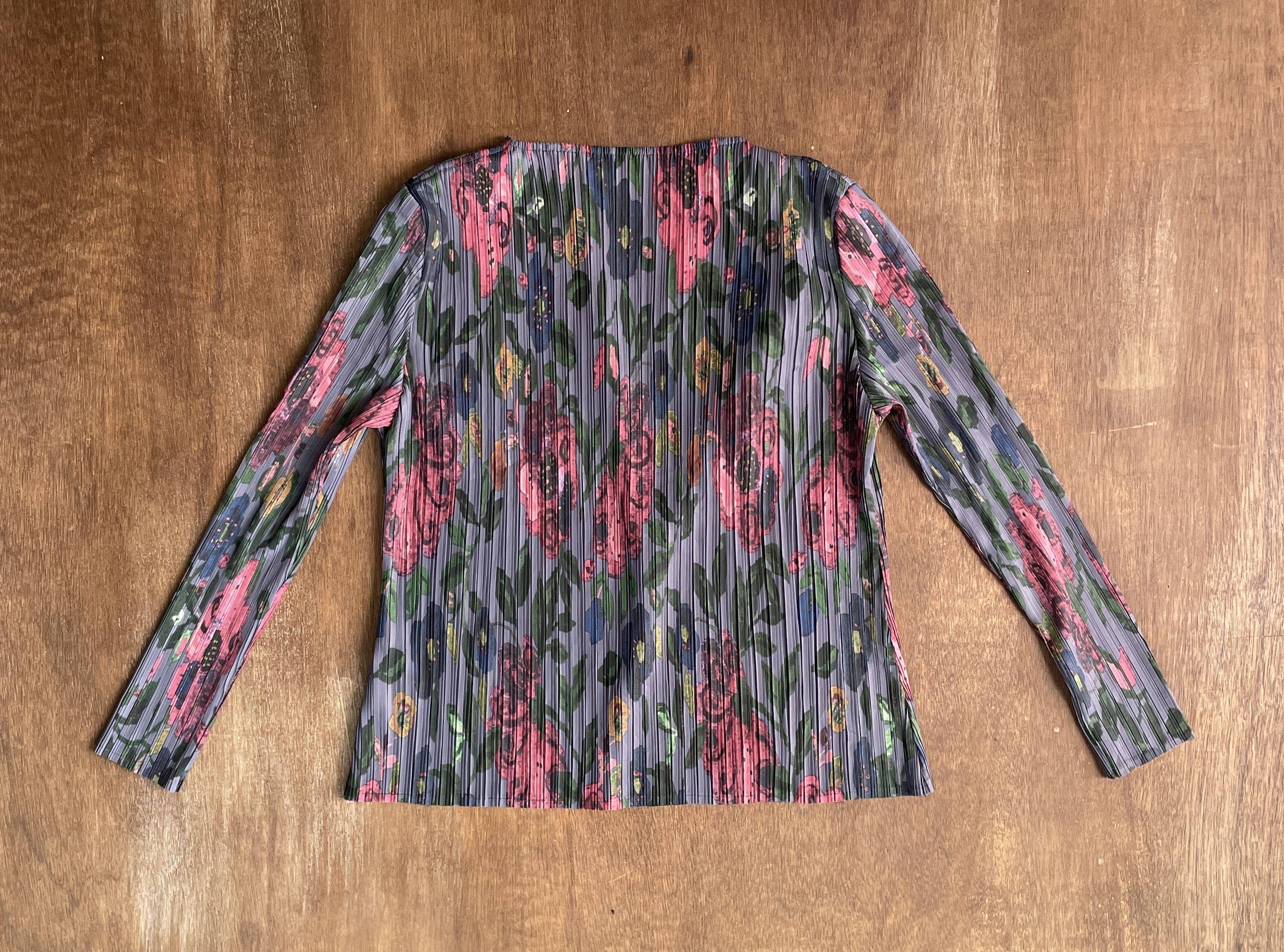 Issey Miyake ISSEY MIYAKE Vintage Roses Pleats Please Size XS / US 0-2 / IT 36-38 - 6 Thumbnail