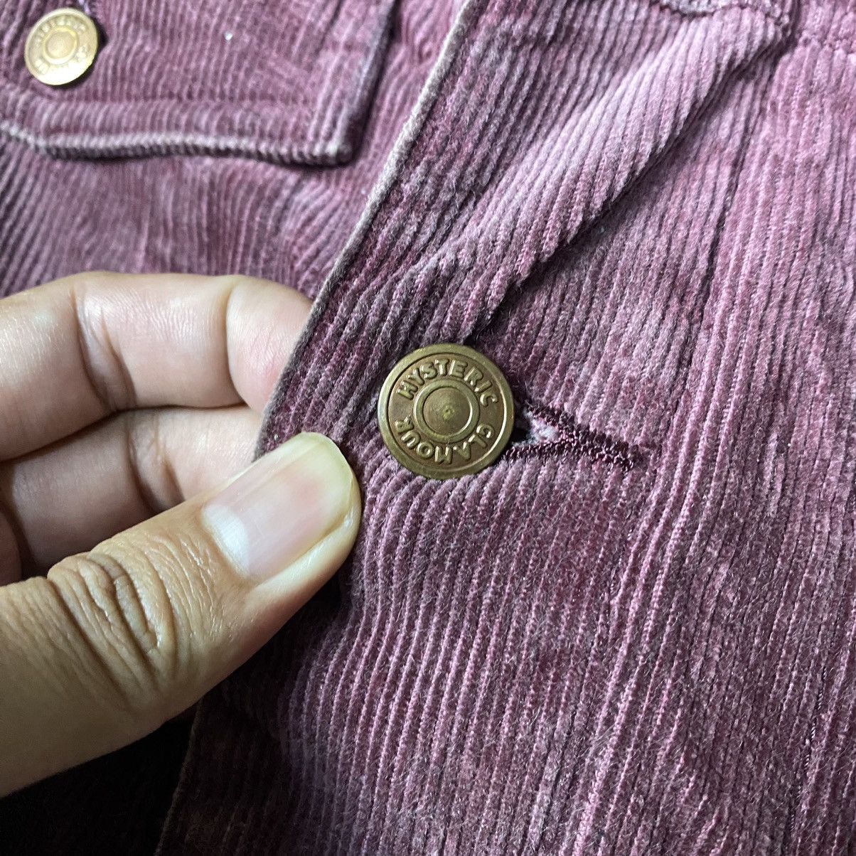 Hysteric Glamour Hysteric Glamour Embroydery Corduroy Sherpa Jacket Size US S / EU 44-46 / 1 - 7 Thumbnail