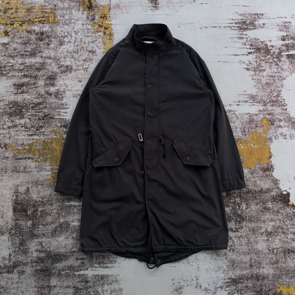 Alpha Industries VINTAGE ALPHA INDUSTRIES BLACK M-65 FISHTAIL PARKA JACKET Size L / US 10 / IT 46 - 2 Thumbnail