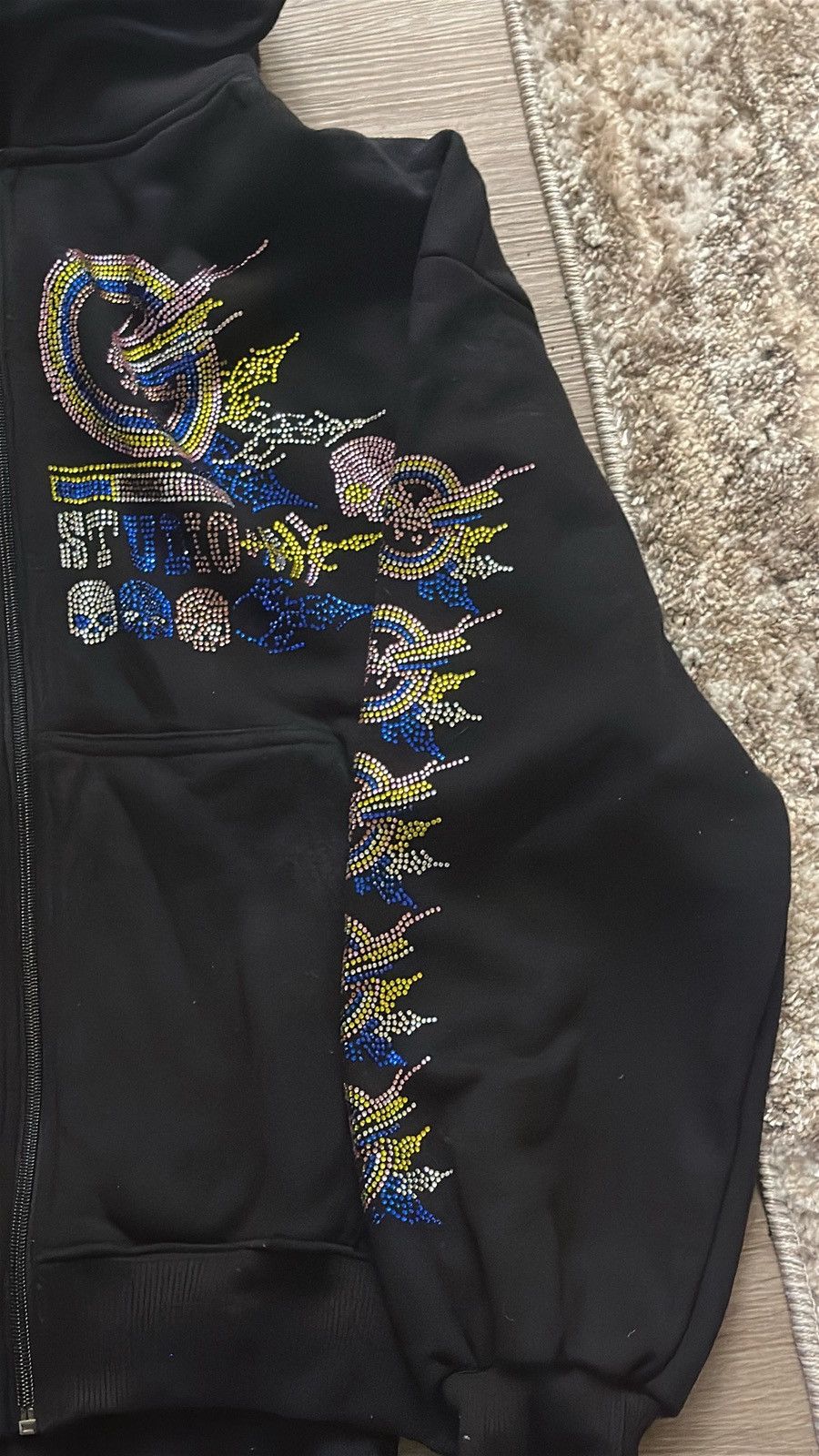 Other Scares Studio Rhinestone Hoodie Size US S / EU 44-46 / 1 - 3 Thumbnail