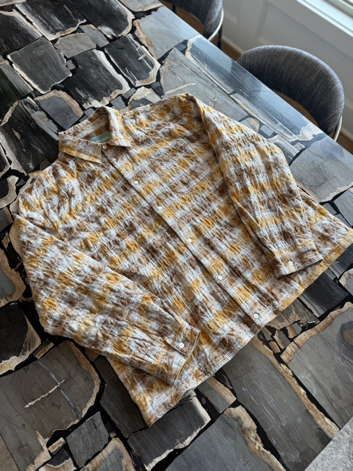 Brigade Brigade USA Sashiko Quilted Flannel Size US XL / EU 56 / 4 - 1 Thumbnail