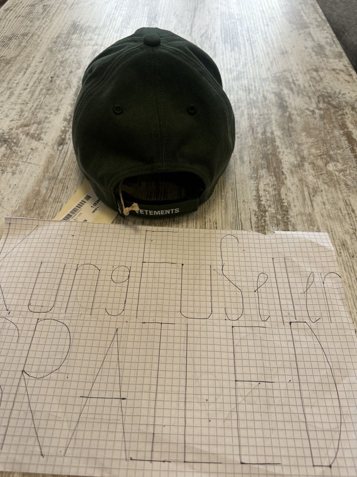 Vetements Vetements POLIZEI CAP Size ONE SIZE - 3 Thumbnail