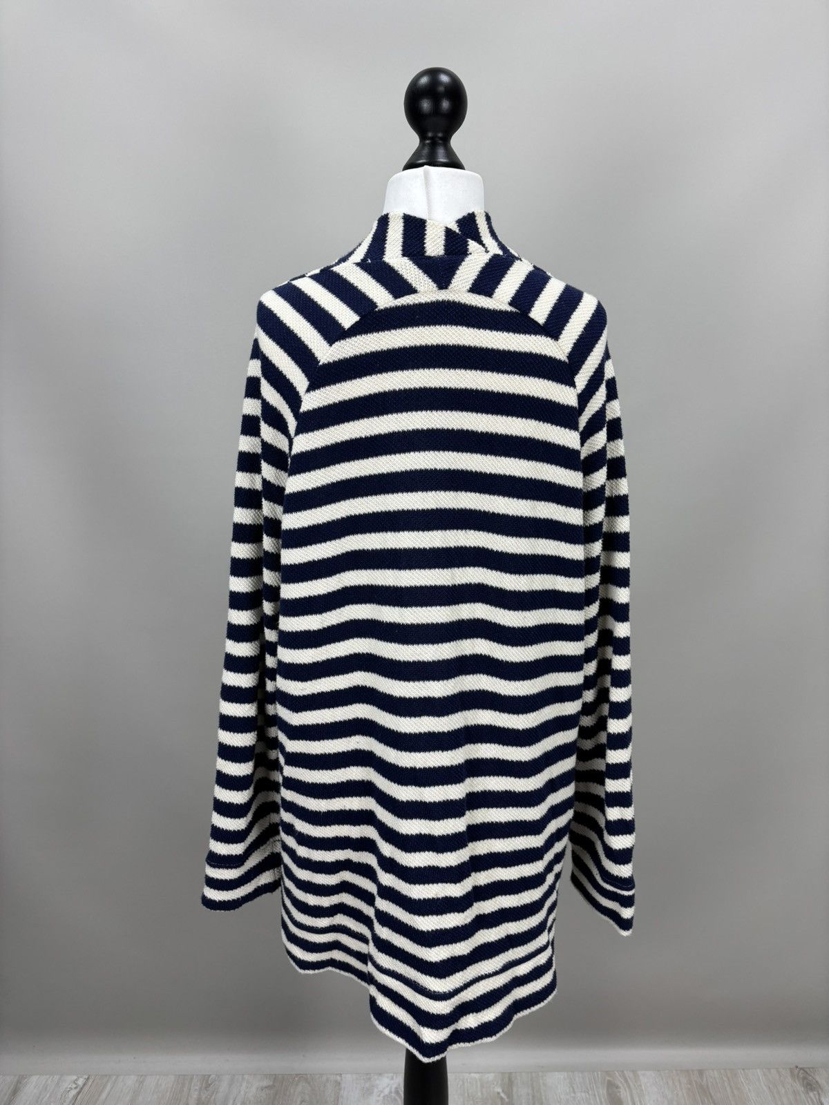 Barena Womens cardigan Barena Venezia Size L Color White/Blue Size US L / EU 52-54 / 3 - 6 Thumbnail