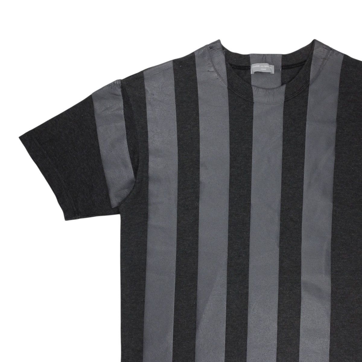 Comme des Garcons Homme CDG Homme Rubber Print Stripes Tee Size US M / EU 48-50 / 2 - 3 Thumbnail