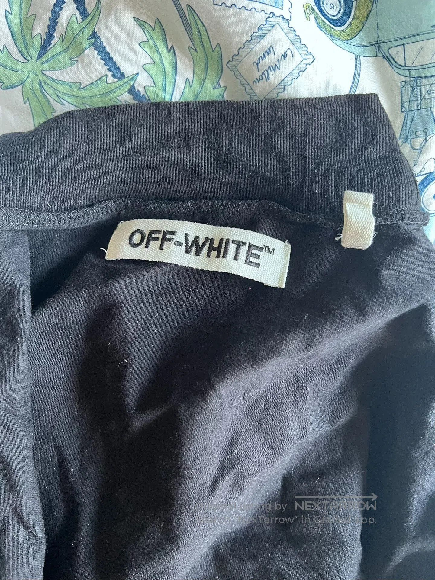 Off-White off white vintage print short sleeve tee. Size US M / EU 48-50 / 2 - 4 Thumbnail